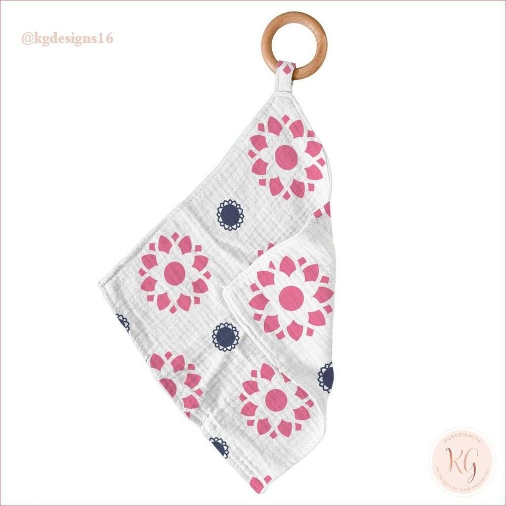 Primrose Indigo Newcastle Teether Blankie